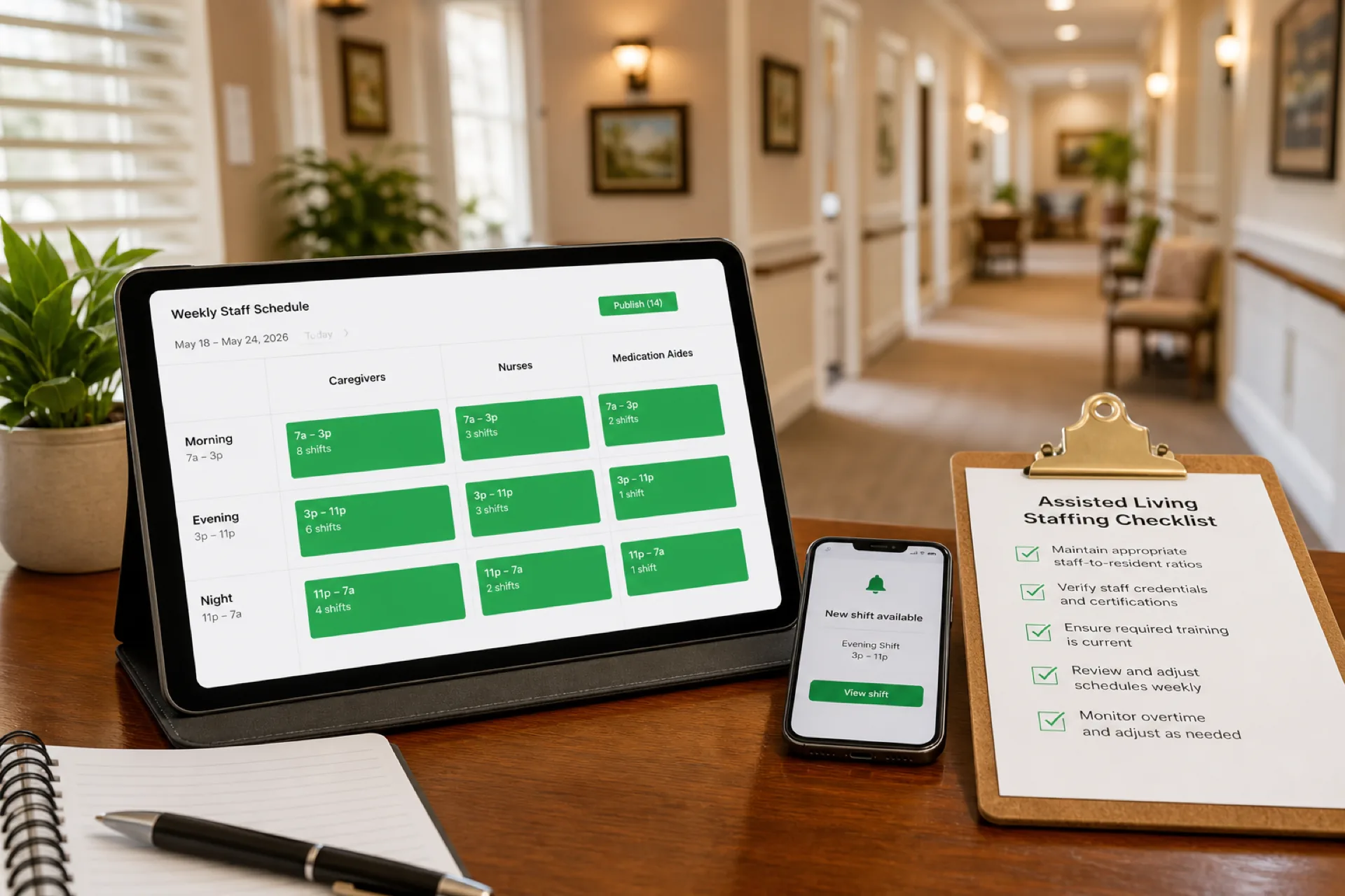 Assisted Living Staff Scheduling: Best Practices to Improve Care and Reduce Overtime (2026)