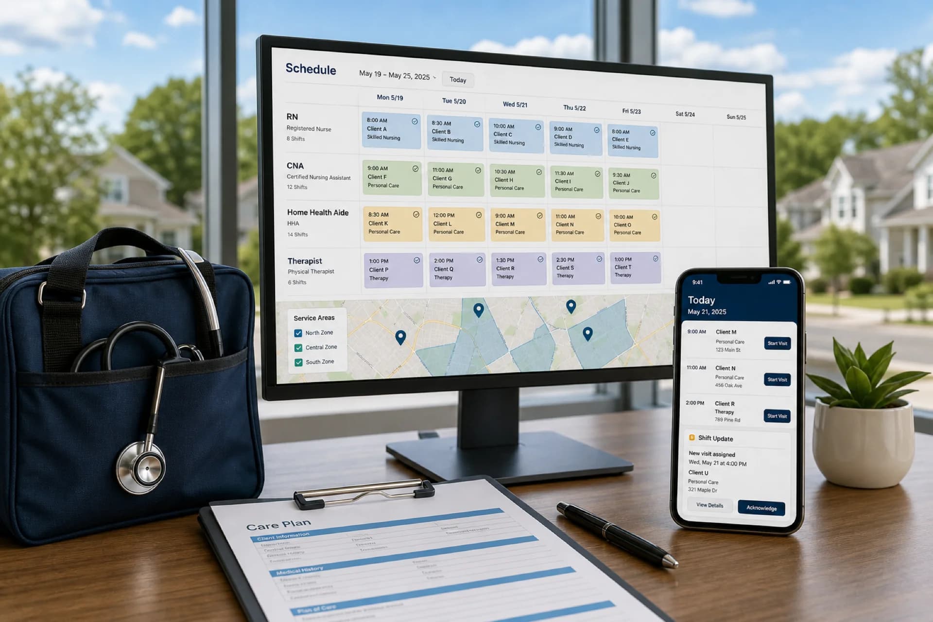 Cover image for Best employee scheduling software for home healthcare agencies (2026)