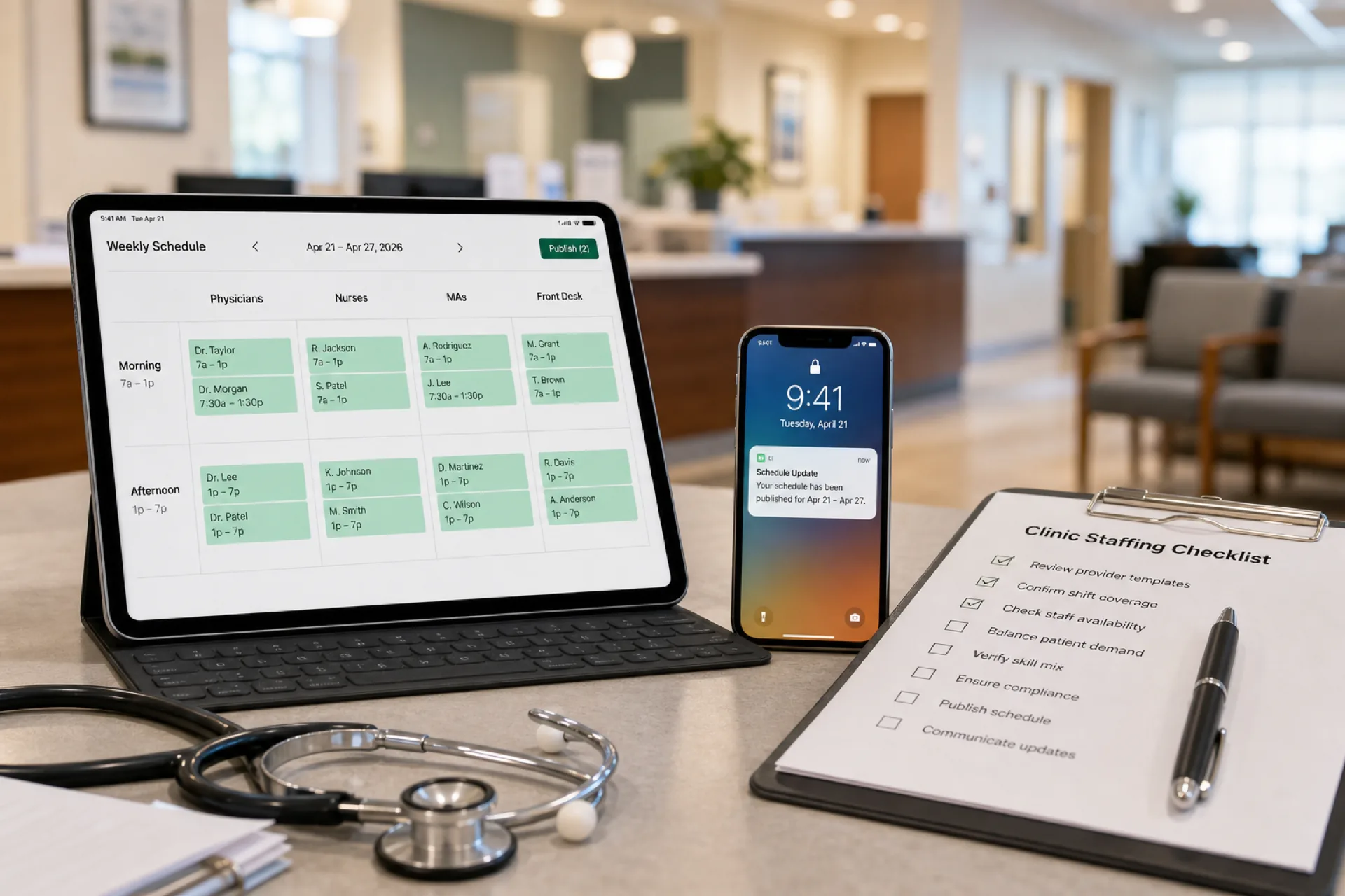 Clinic Staff Scheduling: Best Practices for Medical Clinics (2026)