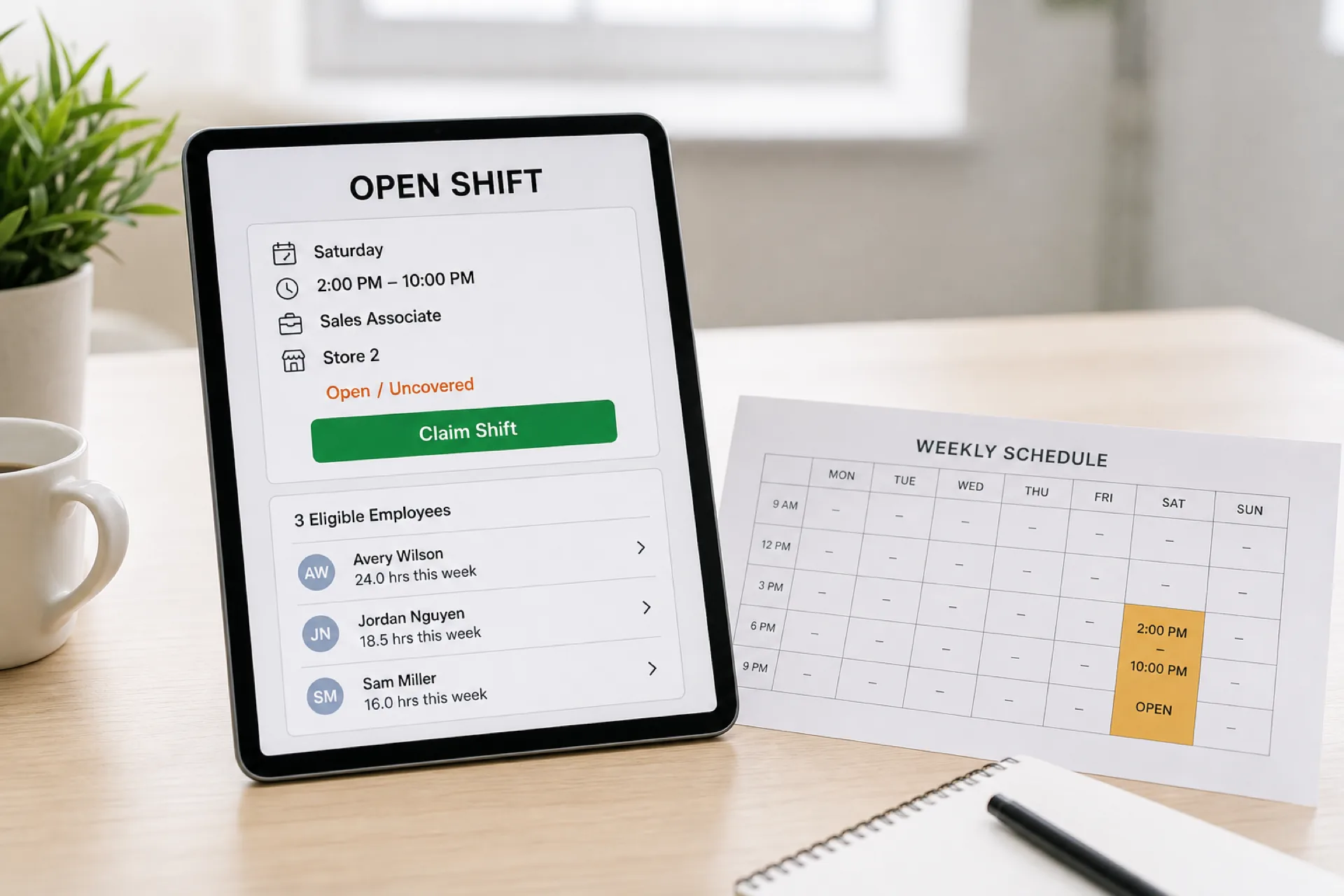 Employee scheduling software with open shifts: features, benefits, and how to choose