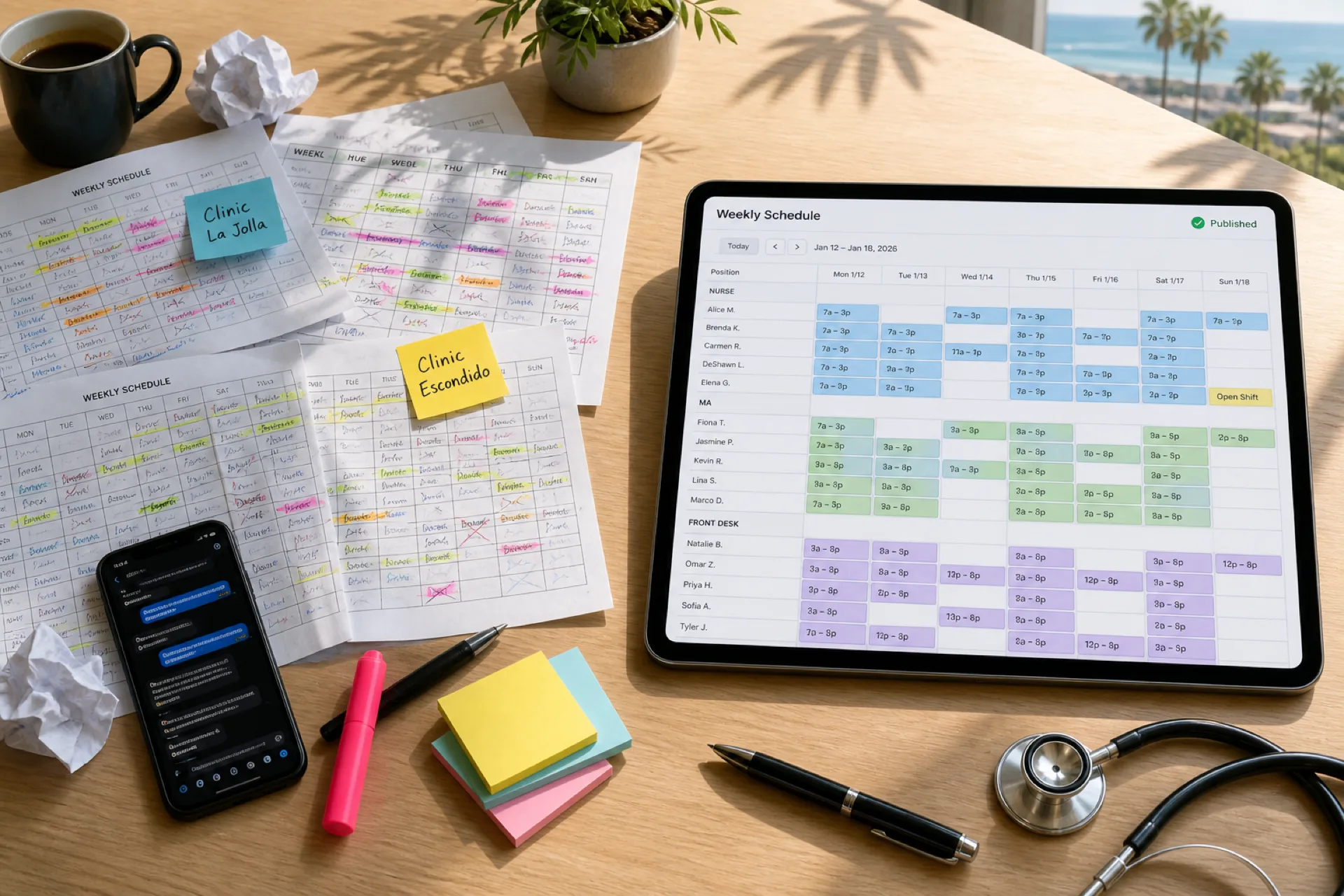 Healthcare Staff Scheduling Software for San Diego (2026)