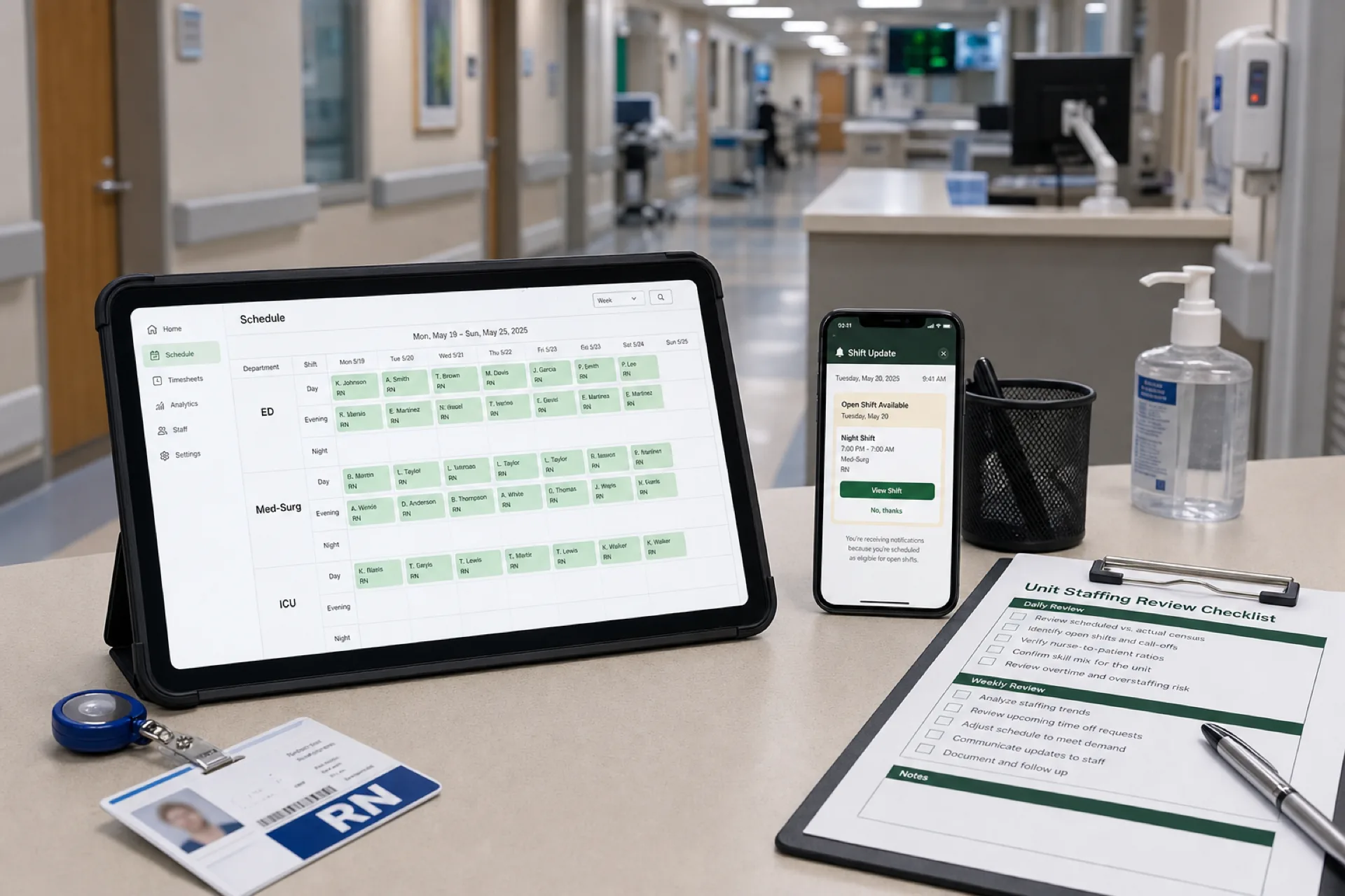 Hospital Staff Scheduling: Best Practices to Improve Coverage and Reduce Labor Costs (2026)