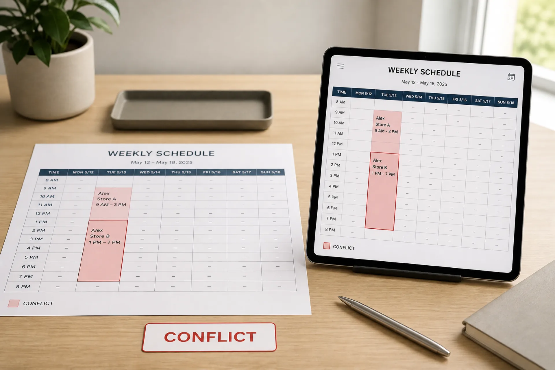 Cover image for How to prevent employee scheduling conflicts and double-bookings