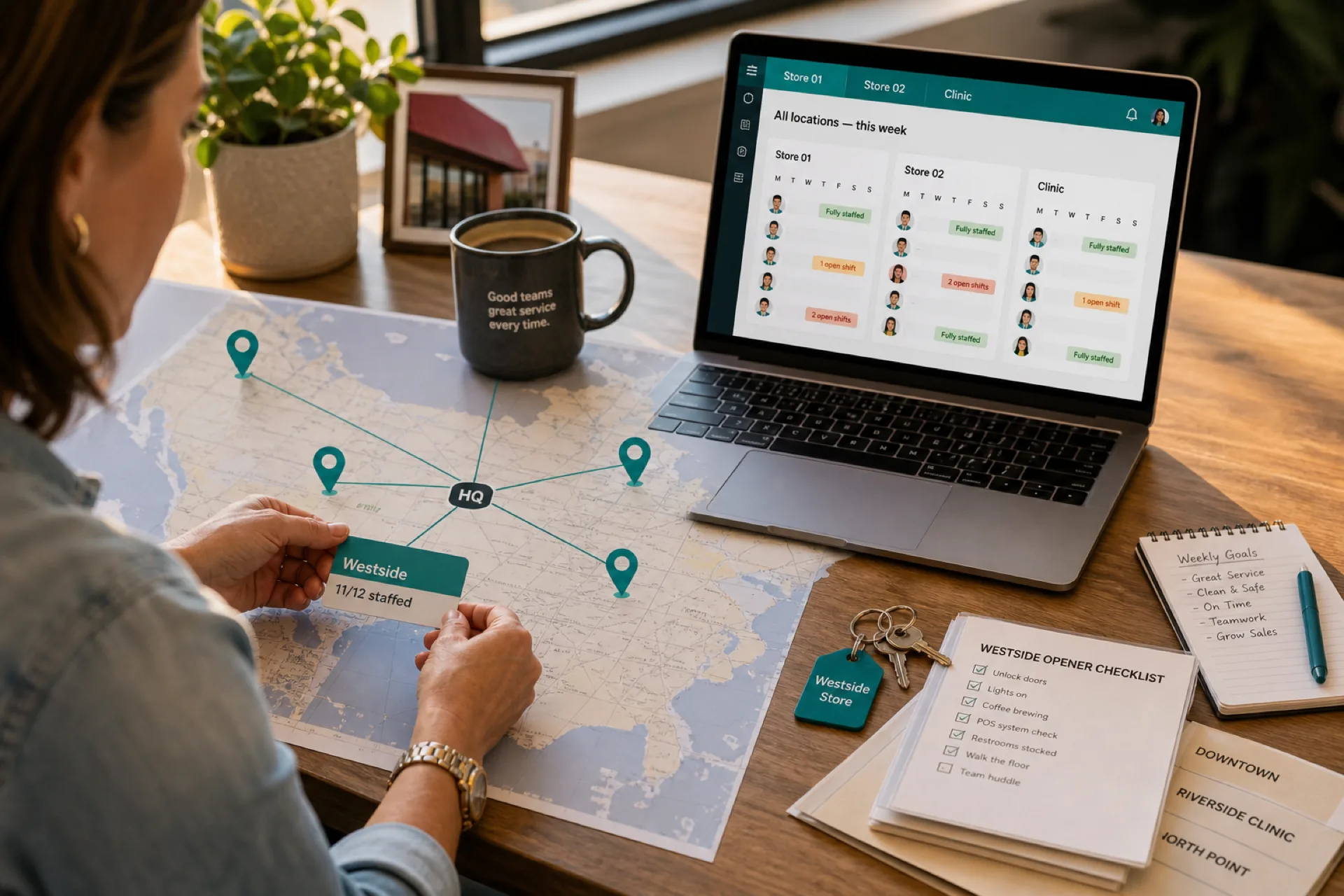 Cover image for Multi-location workforce management guide for growing businesses (2026)